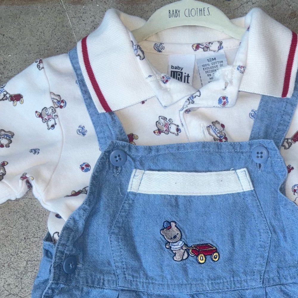 Vintage 2pc baby boy set 24 months - Picture 4 of 4